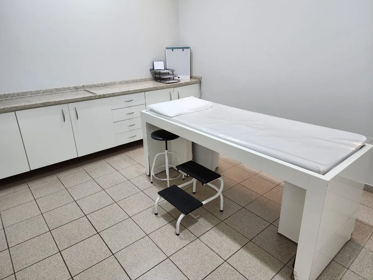 Ambiente interno da clínica